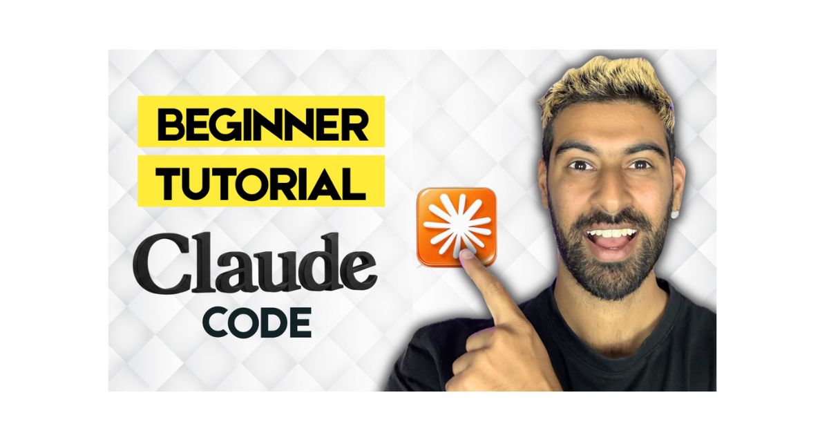 Claude Code Full Tutorial for Beginners - Non-Technical Friendly