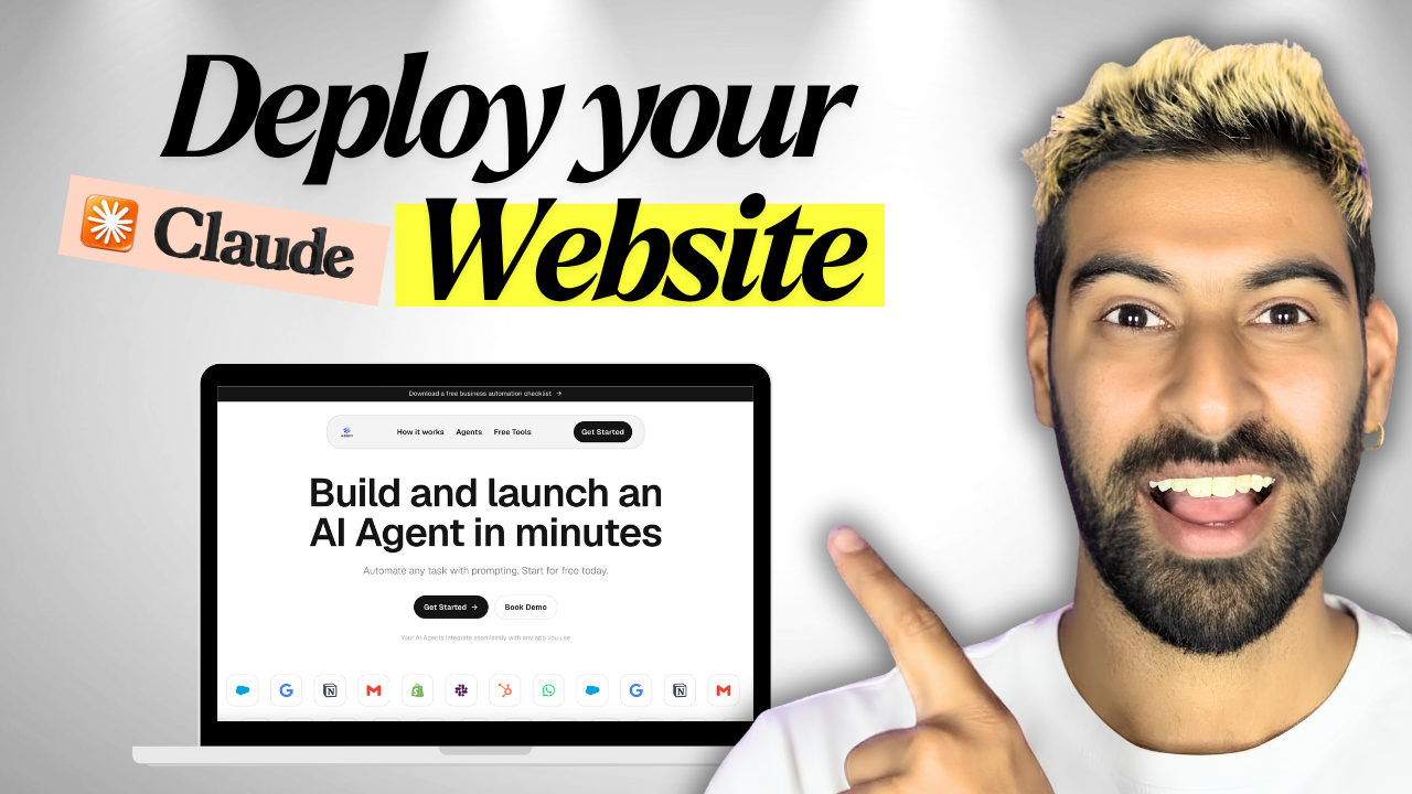 How to Deploy a Claude Code Project to a Live Domain (Step-by-Step)